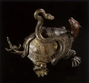 1560s: Statue of Xuanwu in Bronze and Silver