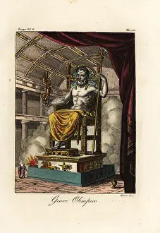 Nove: Statue of Zeus or Jupiter at Olympia
