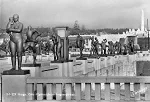 Vigeland: Statues in the Frognerpark, Oslo, Norway