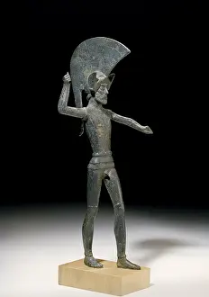 Statuettes: Statuette of a warrior