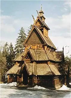 Stavkirke: STAVKIRKE, OSLO