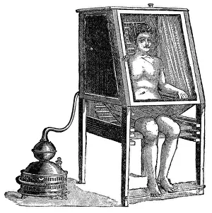 Apparatuses: Steam bath for head and torso, 1902