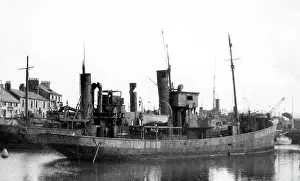 Glasson: Steam boat in Glasson Dock