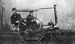 Rudolph: Steam car, 1889