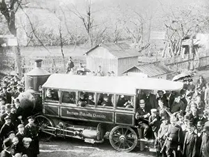 Chemnitz: Steam carriage