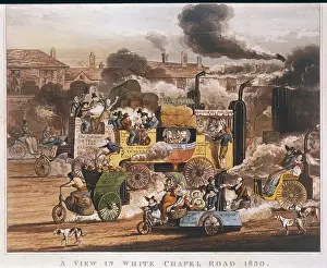 Satirised: Steam Carriages Galore