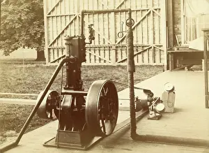 Hiram: The steam engine for driving the whirling table in the ?