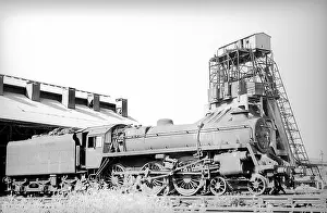 Elms: Steam engine at Nine Elms Loco Yard