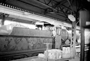 Parcels: Steam engine at Reading General Station
