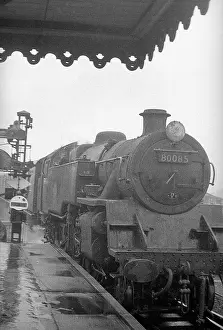 Redhill: Steam engine at Redhill Station