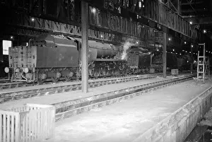 Missenden: Steam engines in Nine Elms New Shed