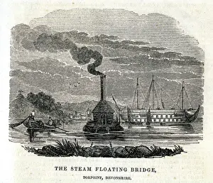 The Steam Floating Bridge, Torpoint, Devon
