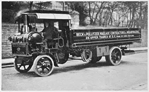 Contractors: STEAM LORRY - circa 1923