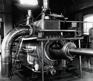 Pumping: Steam powered winding engine, South Wales