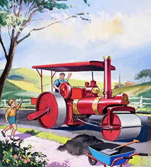 Asphalt: Steam Roller Driver