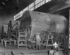Wyandotte: Steam ship boilers under construction in ?