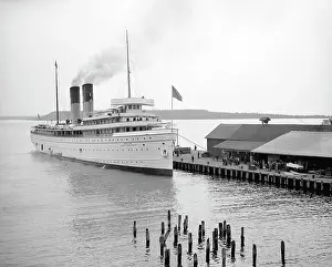 Mackinac: Steam - Ship - Transportation - boat