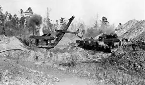 Giles: Steam Shovel, Iron Mine