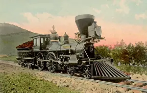 Hauling: Steam Train with One Car