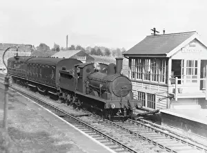 Churston: Steam Train at Churston Station