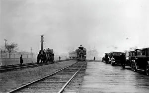 Menlo: Steam trains