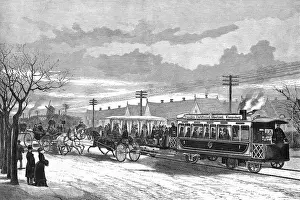 Klampenborg: STEAM TRAM, COPENHAGEN