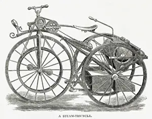 Dec17: Steam tricycle 1882