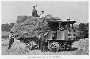 Haulage: Steam Wagon on the Farm