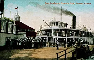 Toronto: Steamboat landing, Hanlon's Point, Toronto, Ontario, Canada