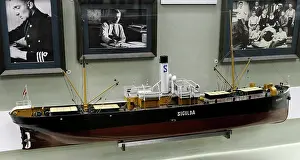 Latvia: Steamboat Sigulda. Built in 1901. Model