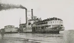 Manmade: Steamboat turned troopship, Sultana on the