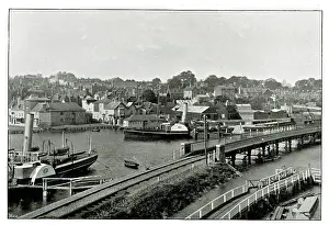 Steamboat: Steamboats, Lymington, from the River