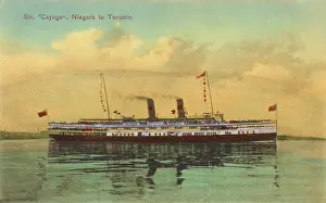 Toronto: Steamer Cayuga, Niagara to Toronto, Canada
