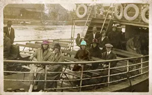 Lifebelt: Steamer, Resolute, with passengers at Great Yarmouth