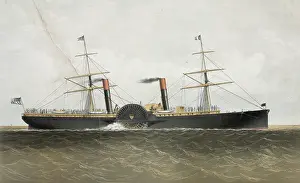 C1860: Steamship Adriatic 5, 888 tons, 1350 horse power: George Stee