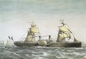 Eugenia: The steamship Emperatriz Eugenia. The Transatlantic