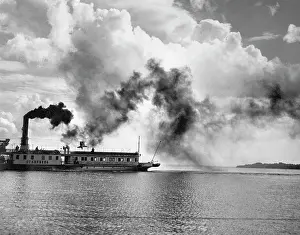 Chip: The steamship on Lake Starnberg
