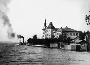 Starnberg: Steamship on Lake Starnberg, Germany
