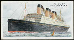 Cherbourg: Steamship Majestic