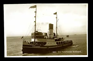 Steamboat: Steamship, SS Yorkshireman, Bridlington