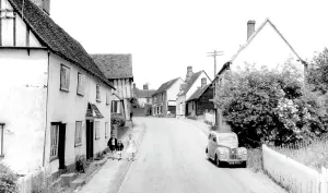 Stebbing: Stebbing, High Street c1960