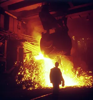 Cherepovets: Steel foundry, 1977