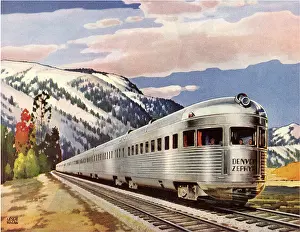 Rockies: Steel Train in Rockies