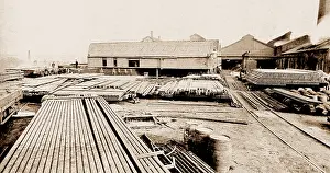 Penistone: Steel workers at Penistone