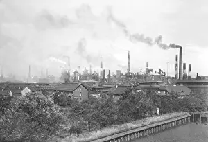 Silesia: Steelworks at Chorzow, 1939