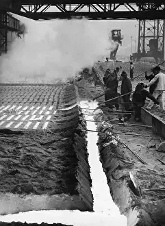 Steelworks: Steelworks in Gelsenkirchen, 1937