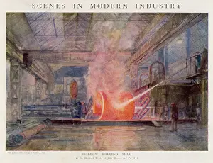 Steelworks: STEELWORKS, SHEFIELD, 1920