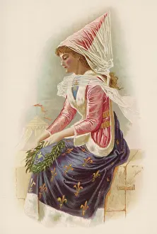 Headdresses: Steeple Headdress