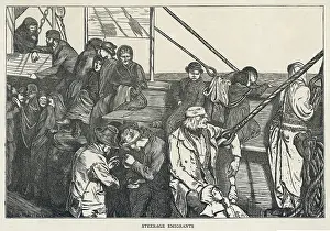 Shipboard: STEERAGE PASSENGERS