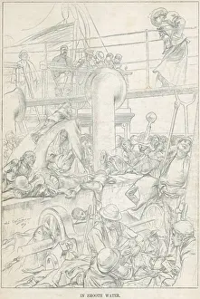 Steerage: Steerage passengers relaxing on the open ?